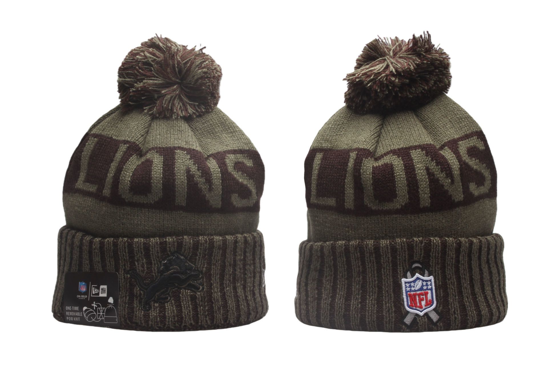 2026 NFL Detroit Lions Hat beanie style 03->nfl hats->Sports Caps